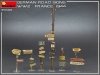 MiniArt 35600 GERMAN ROAD SIGNS WW2 (FRANCE 1944) 1/35